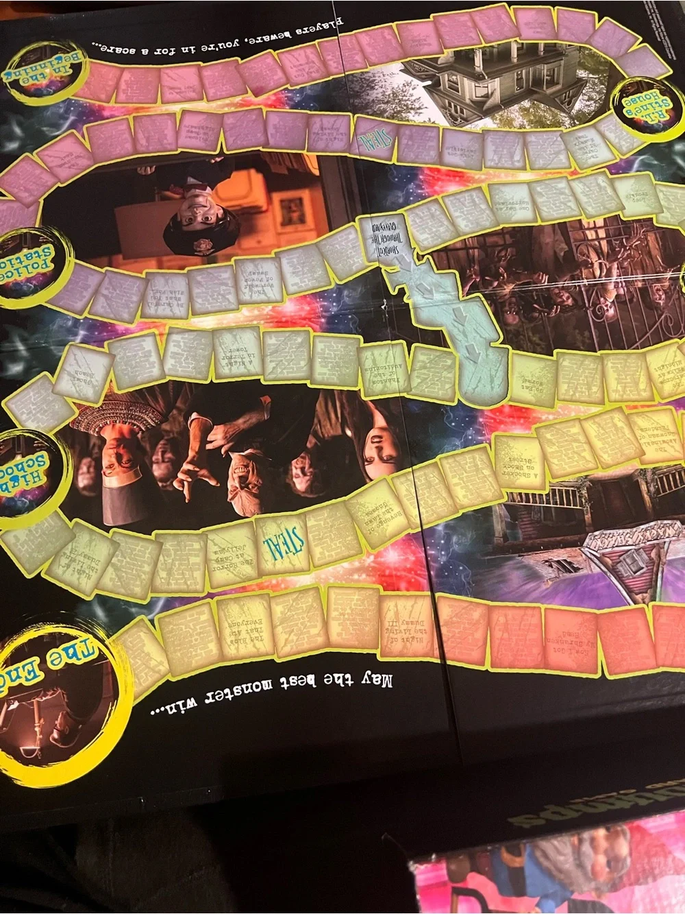 Goosebumps The Board Game - Goosebumps Family Game (Black/Purple) 2015